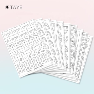 Autocollant transparent de haute qualité pour la décoration des ongles, prix de gros - Product Image 1