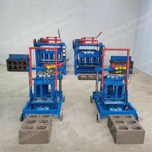 2-45 máy gạch di động nhỏ khối rỗng tạo thành máy làm gạch - Product Image 2