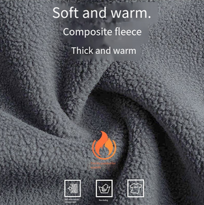 Khăn trùm đầu giữ ấm mặt khi trượt tuyết, một lỗ, chống gió, có thể điều chỉnh, mũ đội đầu mùa đông ngoài trời, chất liệu lông cừu, dành cho đi xe đạp - Product Image 5