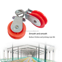 Poulie de ligne d'eau YYC 1-3/4 pouces pour système d'abreuvement automatique suspendu pour poulailler