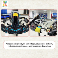 Zhuoyuan 2 temps Racing Go Kart Châssis pour Direct-Drive Class Essence OK OKJ Go-Kart Karting Cadre Châssis