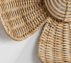 New Design Natural Rattan <b>Flower</b> Decor Bohemian Wicker Nursery Decoration Wall <b>Flower</b> Decoration for Kids Room - Product Image 3