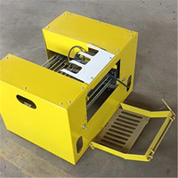 Machine à récolter l'ail Machine à enlever les racines d'ail et à couper les tiges électrique 220V
