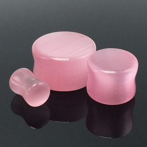 14mm Chine Usine Bijoux De <span class=keywords><strong>Corps</strong></span> En Gros Opale Pierre Boucles D'oreilles <span class=keywords><strong>Piercing</strong></span> Tunnels D'oreille Expandeurs - Product Image 5