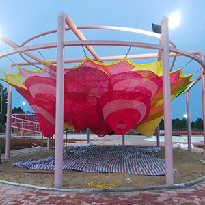 Struttura di arrampicata su rete all'uncinetto personalizzata all'ingrosso per parco divertimenti attrezzature parco giochi per bambini netstribe - Product Image 3