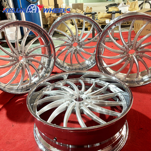 ล้ออะลูมิเนียมฟอร์จขนาด 24 นิ้ว ล้อฟอร์จ 5x114.3 ขอบเว้าโครเมียม - Product Image 3