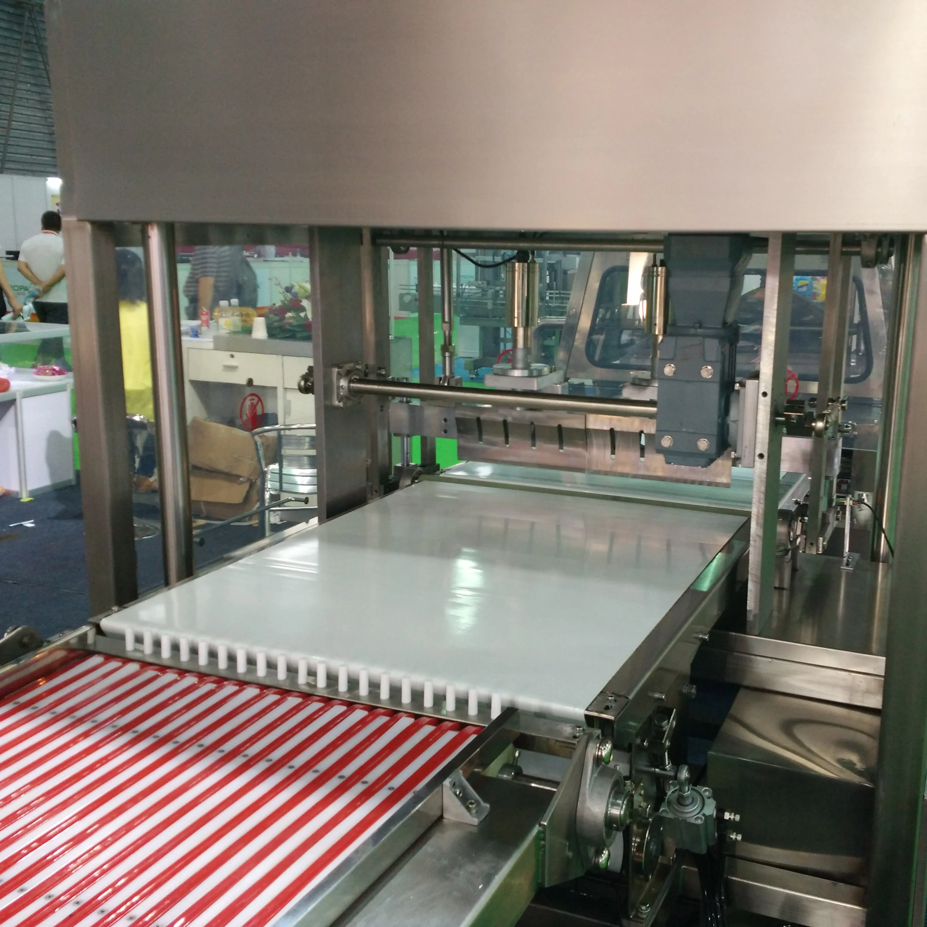 Máquina para hacer dulces, barra de proteína, línea de producción de barras de cereales