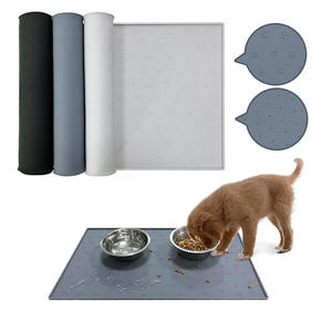 Lynpet Factory Groothandel Hoge Rand Waterdichte Hondenvoedermat Vierkante Zindelijkheidstrainingsmat Siliconen Urine Mat Bakhouder Bescherming - Product Image 5