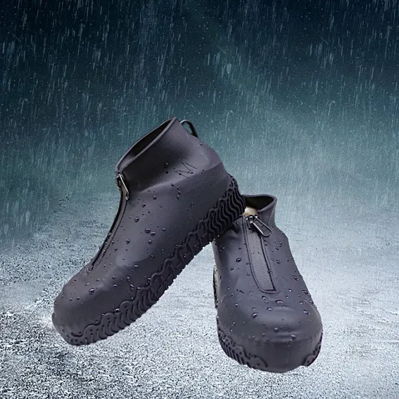 Top Sell Best Quality Unisex Reusable Shoes Protector Waterproof Anti Slip Water Resistant Rain Silicone Shoes Covers