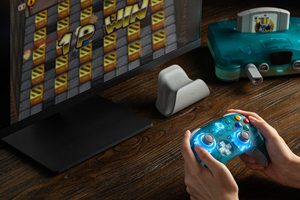 จอยสติ๊กไร้สาย 8BitDo Ultimate 2 พร้อมระบบสั่นสะเทือน สำหรับพีซี วินโดวส์ สตีมเด็ค สมาร์ทโฟนแอนดรอยด์ - Product Image 3