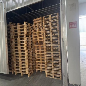 60M³ Wood <b>Drying</b> Kiln Electric Heating Type Timber <b>Drying</b> <b>Equipment</b> For Pallet Manufacturing - Product Image 2