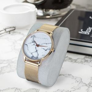 Reloj Analógico Ultrafino de Mármol para Hombre, Caja de Acero Inoxidable, Resistente al Agua, Regalo de Cumpleaños para Hombre - Product Image 1