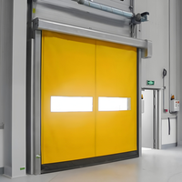 Porte rapide industrielle automatique à fermeture éclair, vente en gros d'usine