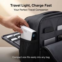 Chargeur rapide GaN 140W PD3.1 avec affichage numérique, adaptateur secteur USB-C PD USB-A QC pour ordinateur portable de jeu, téléphone, tablette, logo personnalisé OEM