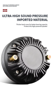 Hochwertiger Gertsound XY550-2S 51-Kern Titan-Dome 2-Zoll-Hochtöner Hornlautsprecher 65W Zwei-Wege-Audio-Crossover Metall-Lautsprecher - Product Image 4