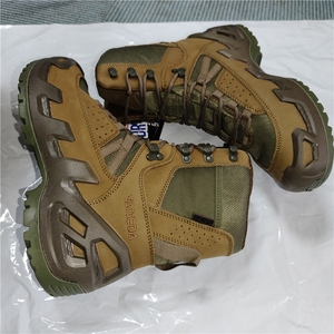 Bottines mi-hautes en daim brun foncé TSB07 - Product Image 2