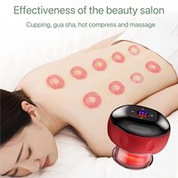 Masseur de ventouses intelligent Appareil de thérapie de ventouses électrique professionnel pour les maux de dos Raideur cervicale Relaxation musculaire