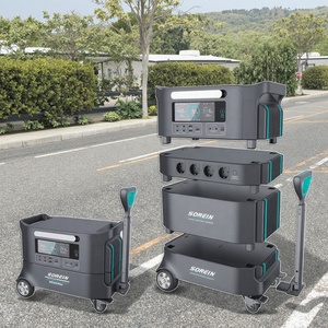 Estación de Energía Solar Portátil 110v 220v para Camping 2400W 2200W 2048Wh 2074Wh con Puertos de Carga, Generador Solar (Almacén UE) - Product Image 1