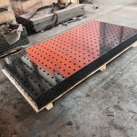 Table de soudage sur mesure avec grille de trous de 28 mm en fonte nitridée, plateforme modulaire adaptée à la fabrication d'acier