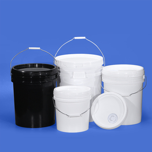 30L 20L 5 Gallon Nhiệm Vụ Nặng Nề Bền Kín PP Cấp Thực Phẩm Nhựa Sơn Thùng Dầu Nước Xô Có Nắp Đậy Xử Lý - Product Image 3