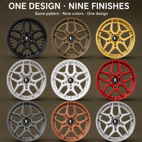 Jantes forgées en or à 6 branches, 2 pièces, concaves profondes, 18 19 20 21 pouces, 5x112, 6061-T6 pour BMW M4, jantes personnalisées, directement de l'usine, alliage sport