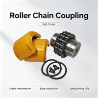 Accouplement à chaîne à rouleaux durable avec matériau forgé trempé, résistant à la chaleur et à la corrosion, économique et peu coûteux pour l'application