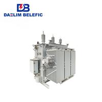Transformador de pequeña capacidad personalizable de 5MVA y 11 KV para electrificación rural y mini subestaciones