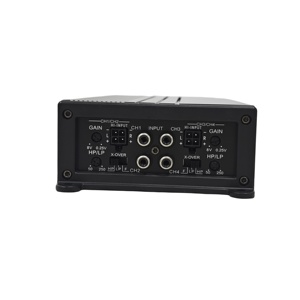 Amplificateur audio de voiture 4 canaux, amplificateur de voiture classe D, amplificateur de son haute puissance pour système de haut-parleurs et de subwoofer, fabricant OEM/ODM - Product Image 2