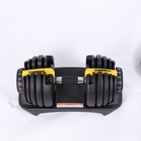 Lingxi – Ensemble d'haltères réglables en fonte de 24 kg/52,5 lb, Kettlebell et Barre d'haltères – Équipement de fitness exclusif transfrontalier – Fabricant
