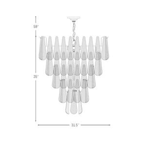 Lámpara de Araña Moderna para Sala de Estar, Lámpara de Techo de Diseño de Lujo para Dormitorio y Comedor - Product Image 5