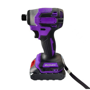 Perceuse-visseuse sans fil portable 21V avec batterie au lithium rechargeable, idéale pour le bricolage, tournevis à percussion électrique - Product Image 3