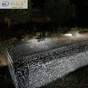 Nuevo Banco de Cemento Translúcido Magic Stone XMS-TGSN, Bloques Huecos para Paisajismo Exterior, Iluminación de Cielo Estrellado - Product Image 2