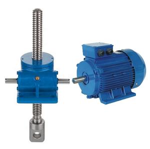 Cric hydraulique à vis de 35 tonnes avec moteur pour cric hydraulique à vis mécanique électrique SWL35 tonnes - Product Image 2