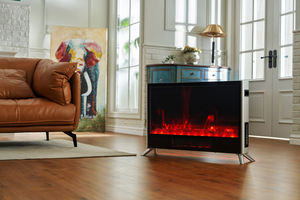 1500w बड़ी फ्लैमिंग विंडो यथार्थवादी लौ इलेक्ट्रिक फायरप्लेस 24 घंटे प्रोग्राम योग्य टाइमर वायरलेस वायरलेस वायरलेस वायरलेस ऐप नियंत्रण - Product Image 5