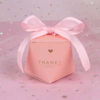 Boîtes pliantes en papier d'art personnalisées de luxe pour cadeaux de mariage, avec revêtement UV et ruban, vente en gros