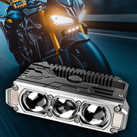 Feux auxiliaires de calandre pour voiture 200W 12V IP68 Laser 3 couleurs 6500K 4300K 3000K pour Jeep et autres véhicules