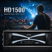 Amplificateur de puissance professionnel 1500W classe TD 8 ohms haute puissance pour caissons de basses, enceintes et systèmes de sonorisation PA