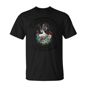 Camiseta sin mangas Whispered Storm para comunicación entre ellos y ella, ideal para promociones - Product Image 3