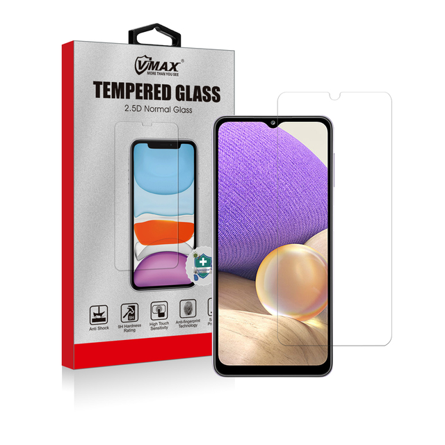 Anti-fingerprint 2.5d Full Cover 9H Tempered Glass HD Screen Protector for Samsung A32s A72 A75 A52 A02 Phone Screen Protector
