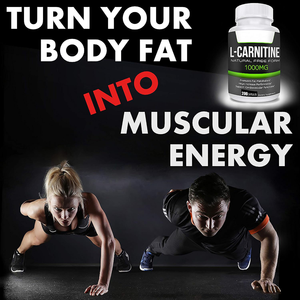 L-<span class=keywords><strong>Carnitina</strong></span> 1000mg Naturale per Bruciare Grassi e Migliorare le Prestazioni Atletiche per Adulti - 200 Capsule/<span class=keywords><strong>Flacone</strong></span> - Product Image 2