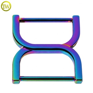 Anillo en D <span class=keywords><strong>de</strong></span> metal dorado para <span class=keywords><strong>carteras</strong></span>, venta al por mayor, herrajes para bolsos, hebilla <span class=keywords><strong>de</strong></span> cinturón en forma <span class=keywords><strong>de</strong></span> D para accesorios <span class=keywords><strong>de</strong></span> bolsos - Product Image 6