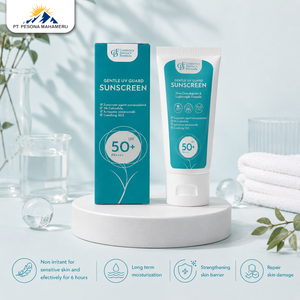 ครีมกันแดด CDF Gentle UV Shield SPF 50+ PA++++ สูตรเจลบางเบา ไม่ก่อให้เกิดสิว ปราศจากสารก่อภูมิแพ้ ด้วยส่วนผสมจากธรรมชาติ - Product Image 2