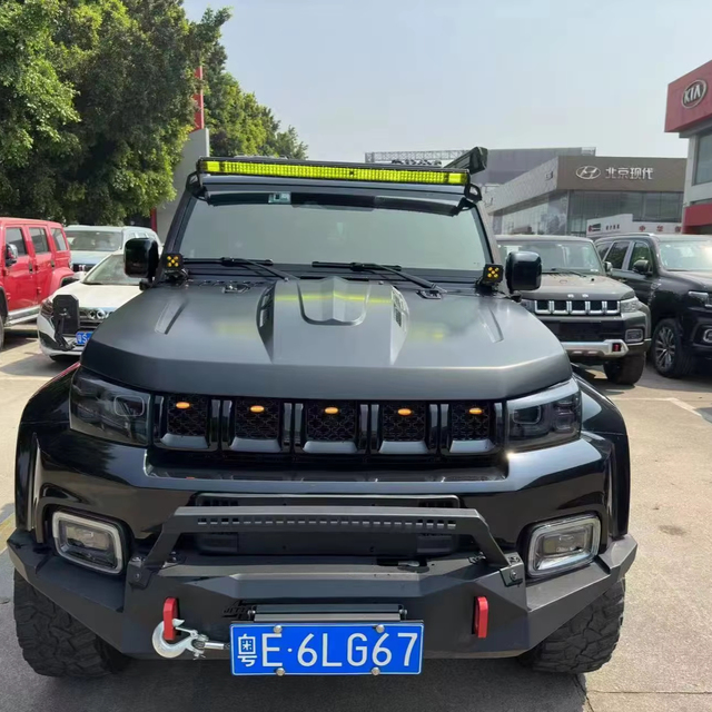 Original BJ40 Auto Parts Retrofit Avenger Engine Cover BAIC BJ30 BJ40 BJ60 BJ80 Off-road Vehicle