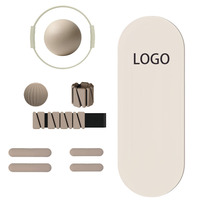 Kit de fitness à domicile COMANA Premium : Tapis de yoga, haltères en mousse, ensemble de Pilates, anneau de musculation, barre d'haltères, ensemble d'accessoires personnalisables