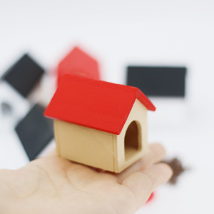 Accesorios <span class=keywords><strong>de</strong></span> modelo <span class=keywords><strong>de</strong></span> escena <span class=keywords><strong>de</strong></span> comida en miniatura para casa <span class=keywords><strong>de</strong></span> muñecas, set <span class=keywords><strong>de</strong></span> caseta <span class=keywords><strong>de</strong></span> perro y tazón <span class=keywords><strong>de</strong></span> comida <span class=keywords><strong>de</strong></span> madera en miniatura - Product Image 3