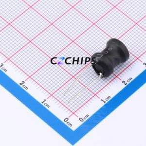 XR8 * 10-390K-L สีวงแหวน/รูผ่านรูเหนี่ยวนำผ่านชิ้นส่วนรู (THT) D8xL10mm 39uH 10% I-core - Product Image 1