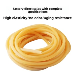 Tuyau en <span class=keywords><strong>caoutchouc</strong></span> latex jaune, <span class=keywords><strong>bande</strong></span> élastique, corde extensible, tuyau de condenseur, haute élasticité, température de fonctionnement -10~90 - Product Image 2
