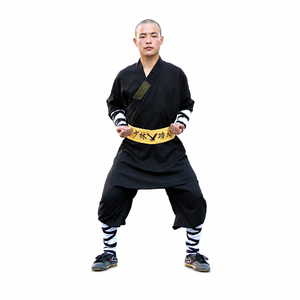 Uniforme traditionnel chinois de Kung Fu Shaolin et tenue de Taiji Wushu - Matière CVC, couleur/taille personnalisable, marque HUA <span class=keywords><strong>WU</strong></span> - Product Image 2