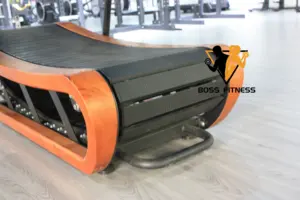 Commercial Treadmill Machine Air Runner Curve Treadmill Unpowered Manual Curved