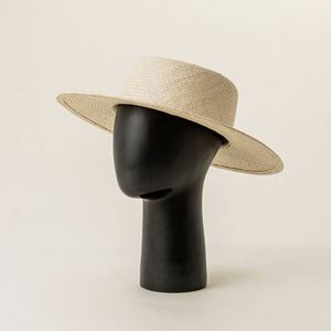 Sombrero de Playa de Paja Flexible con Protección Solar para el Verano, Sombrero de Paja Toquilla de Lujo para Mujer - Product Image 4